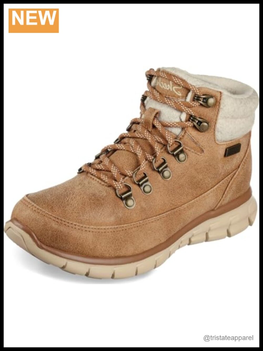 Skechers Women's Ankle Hiking Boots - Memory Foam Comfort, Water Resistant